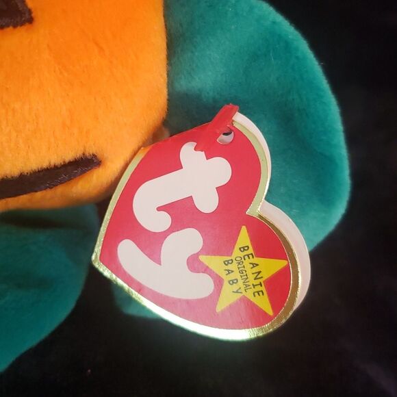 Vintage 1998 Ty Beanie Baby PUMKIN the Pumpkin - Picture 3 of 7